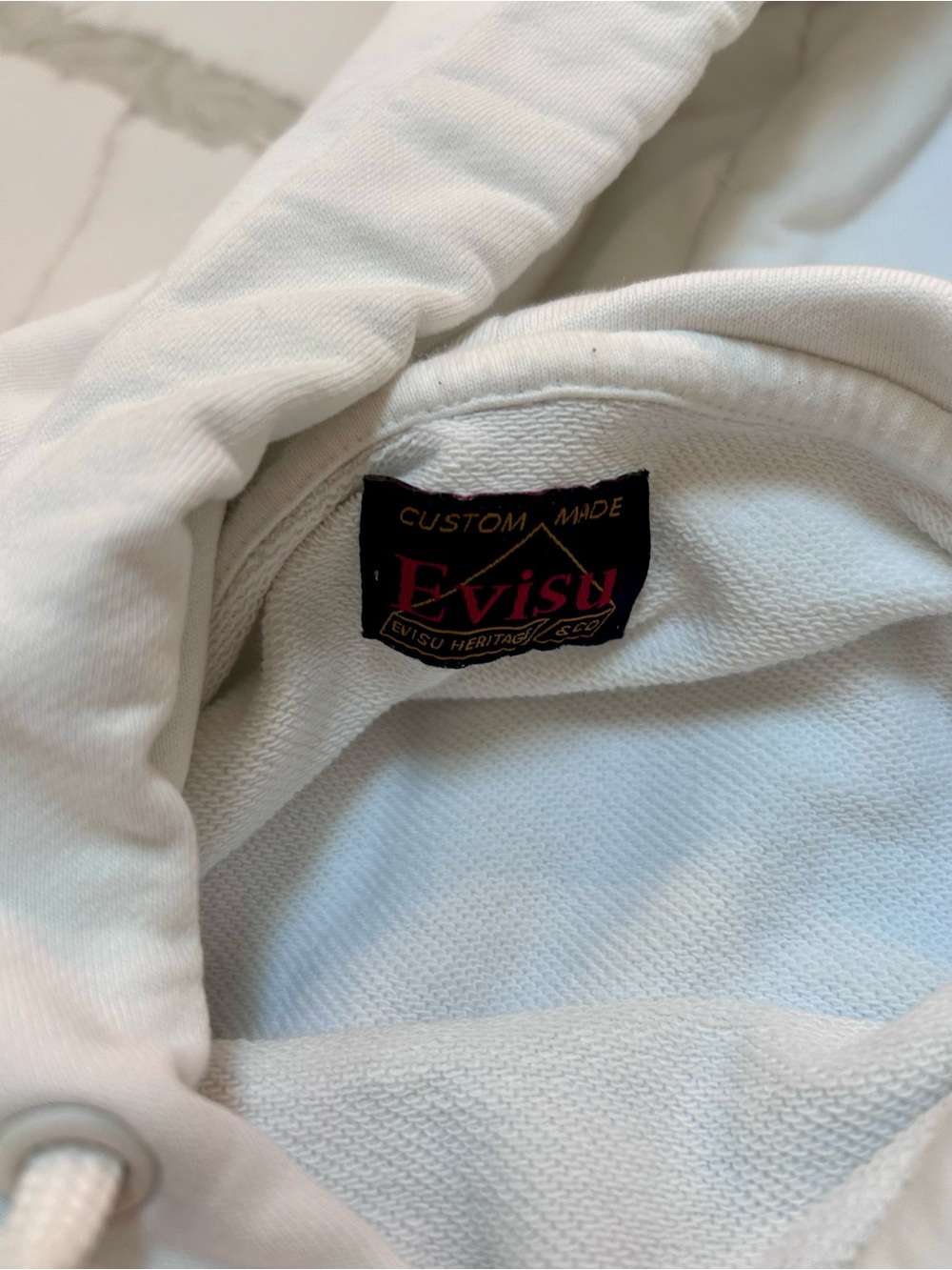 Evisu Daruma Buddies graphic Japanese hoodie - Picture 6 of 9